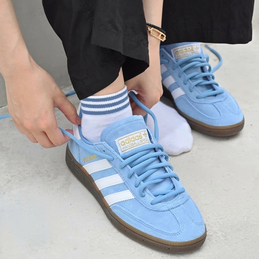 Adidas Handball Spezial Light Blue White Gum